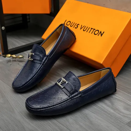 Wholesale Louis Vuitton LV Oxfords Shoes For Men #1443572 $80.00 USD, Wholesale Quality Replica Louis Vuitton LV Oxfords Shoes