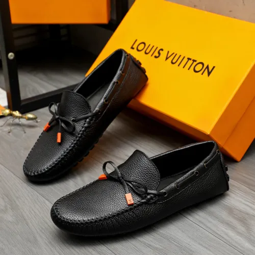 Wholesale Louis Vuitton LV Oxfords Shoes For Men #1443577 $80.00 USD, Wholesale Quality Replica Louis Vuitton LV Oxfords Shoes