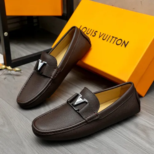 Wholesale Louis Vuitton LV Oxfords Shoes For Men #1443579 $80.00 USD, Wholesale Quality Replica Louis Vuitton LV Oxfords Shoes