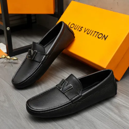 Wholesale Louis Vuitton LV Oxfords Shoes For Men #1443583 $80.00 USD, Wholesale Quality Replica Louis Vuitton LV Oxfords Shoes