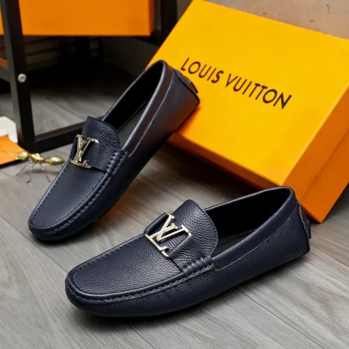 Wholesale Louis Vuitton LV Oxfords Shoes For Men #1443584 $80.00 USD, Wholesale Quality Replica Louis Vuitton LV Oxfords Shoes