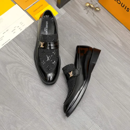 Replica Louis Vuitton LV Oxfords Shoes For Men #1443588 $92.00 USD for Wholesale