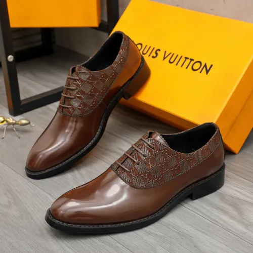 Wholesale Louis Vuitton LV Oxfords Shoes For Men #1443589 $92.00 USD, Wholesale Quality Replica Louis Vuitton LV Oxfords Shoes
