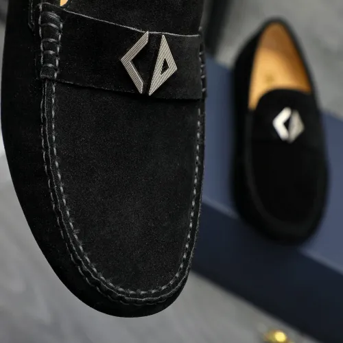 Replica Christian Dior Leather Shoes For Men #1443594 $80.00 USD for Wholesale