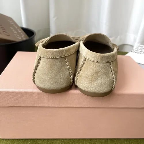 Replica MIU MIU Flat Shoes For Women #1443726 $100.00 USD for Wholesale