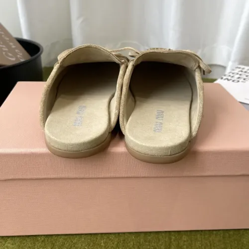 Replica MIU MIU Slippers For Women #1443732 $100.00 USD for Wholesale