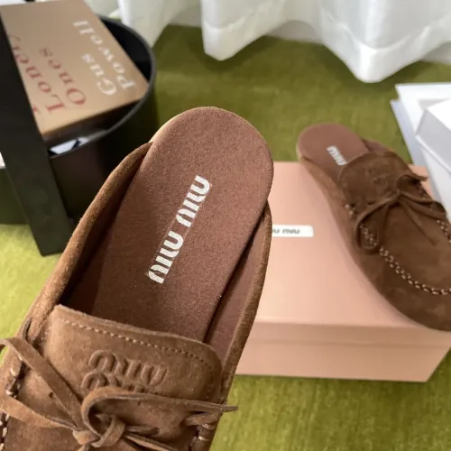 Replica MIU MIU Slippers For Women #1443735 $100.00 USD for Wholesale