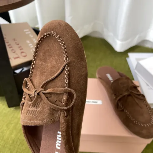 Replica MIU MIU Slippers For Women #1443735 $100.00 USD for Wholesale