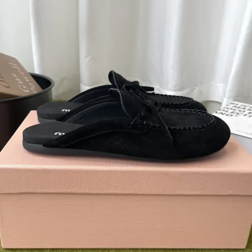 Replica MIU MIU Slippers For Women #1443736 $100.00 USD for Wholesale