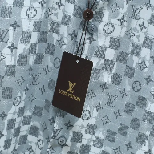 Replica Louis Vuitton LV Shirts Short Sleeved For Men #1443740 $38.00 USD for Wholesale