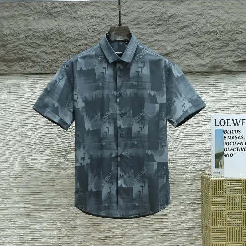 Wholesale Versace Shirts Short Sleeved For Men #1443741 $38.00 USD, Wholesale Quality Replica Versace Shirts