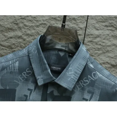Replica Versace Shirts Short Sleeved For Men #1443741 $38.00 USD for Wholesale