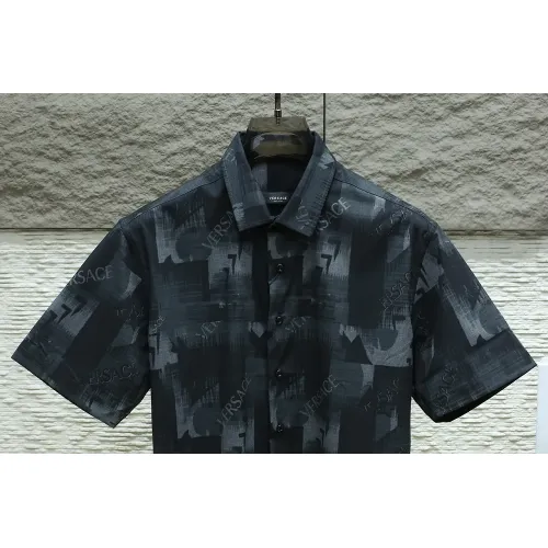 Replica Versace Shirts Short Sleeved For Men #1443742 $38.00 USD for Wholesale