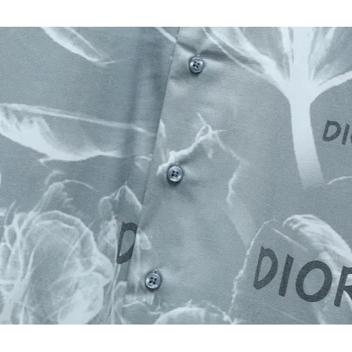 Replica Christian Dior Shirts Short Sleeved For Men #1443743 $38.00 USD for Wholesale