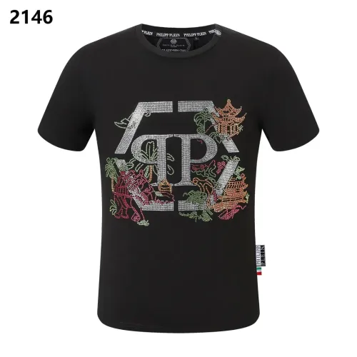 Wholesale Philipp Plein PP T-Shirts Short Sleeved For Men #1443752 $27.00 USD, Wholesale Quality Replica Philipp Plein PP T-Shirts