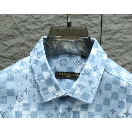 Replica Louis Vuitton LV Shirts Long Sleeved For Men #1443755 $40.00 USD for Wholesale