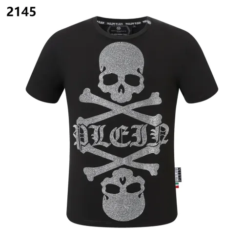 Wholesale Philipp Plein PP T-Shirts Short Sleeved For Men #1443760 $27.00 USD, Wholesale Quality Replica Philipp Plein PP T-Shirts