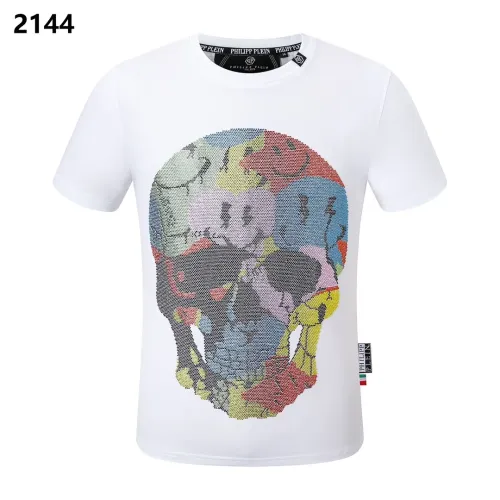 Wholesale Philipp Plein PP T-Shirts Short Sleeved For Men #1443761 $27.00 USD, Wholesale Quality Replica Philipp Plein PP T-Shirts
