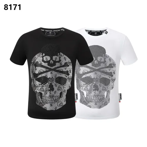 Replica Philipp Plein PP T-Shirts Short Sleeved For Men #1443765 $27.00 USD for Wholesale
