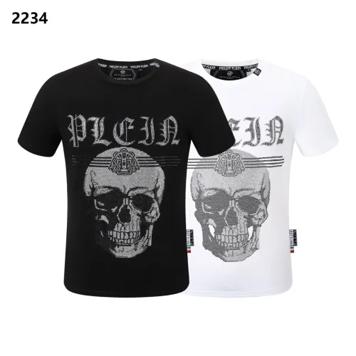 Replica Philipp Plein PP T-Shirts Short Sleeved For Men #1443767 $27.00 USD for Wholesale