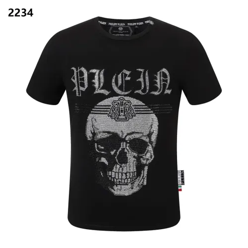 Wholesale Philipp Plein PP T-Shirts Short Sleeved For Men #1443768 $27.00 USD, Wholesale Quality Replica Philipp Plein PP T-Shirts