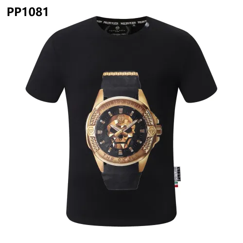 Wholesale Philipp Plein PP T-Shirts Short Sleeved For Men #1443780 $27.00 USD, Wholesale Quality Replica Philipp Plein PP T-Shirts