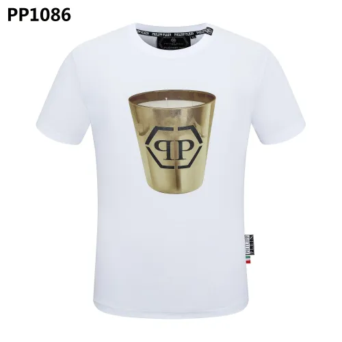 Wholesale Philipp Plein PP T-Shirts Short Sleeved For Men #1443792 $27.00 USD, Wholesale Quality Replica Philipp Plein PP T-Shirts