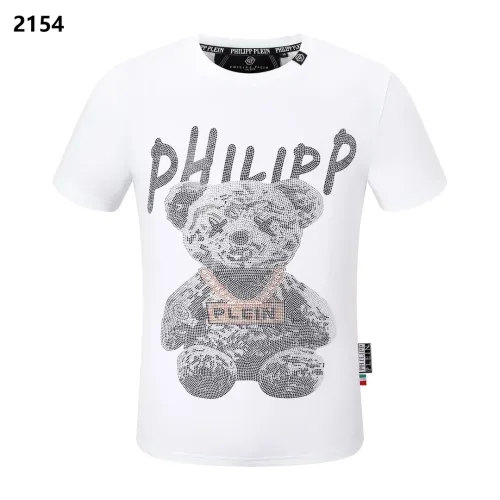 Wholesale Philipp Plein PP T-Shirts Short Sleeved For Men #1443796 $27.00 USD, Wholesale Quality Replica Philipp Plein PP T-Shirts