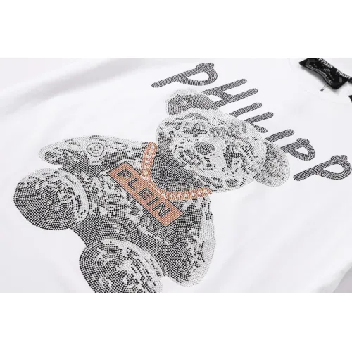 Replica Philipp Plein PP T-Shirts Short Sleeved For Men #1443796 $27.00 USD for Wholesale