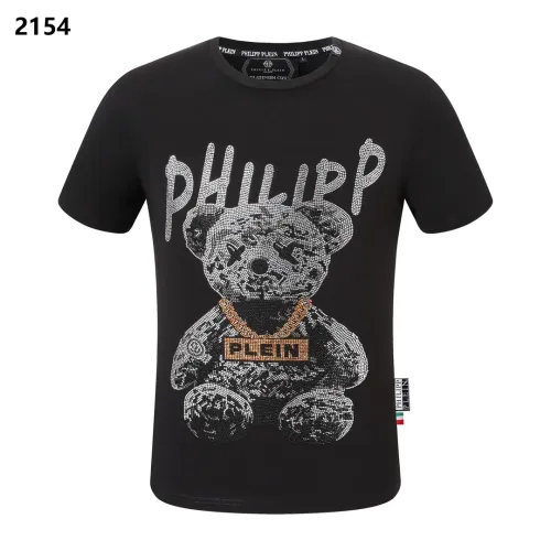 Wholesale Philipp Plein PP T-Shirts Short Sleeved For Men #1443797 $27.00 USD, Wholesale Quality Replica Philipp Plein PP T-Shirts