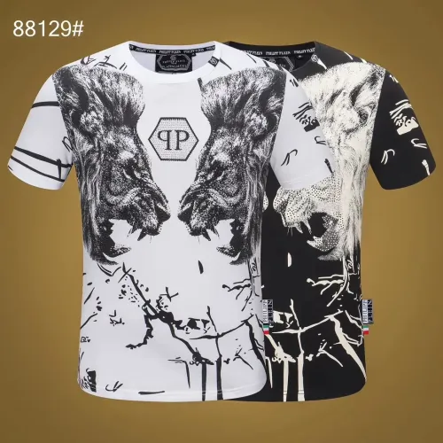 Replica Philipp Plein PP T-Shirts Short Sleeved For Men #1443798 $27.00 USD for Wholesale