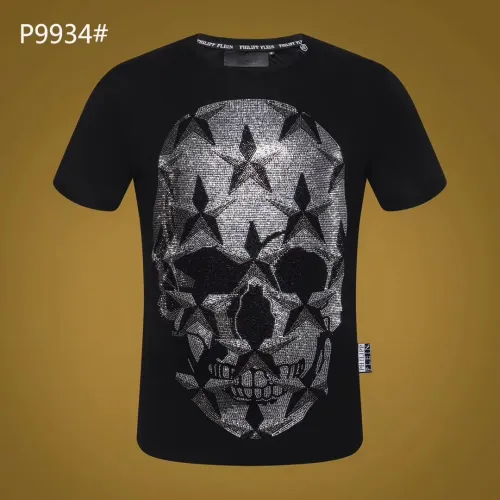 Wholesale Philipp Plein PP T-Shirts Short Sleeved For Men #1443800 $27.00 USD, Wholesale Quality Replica Philipp Plein PP T-Shirts