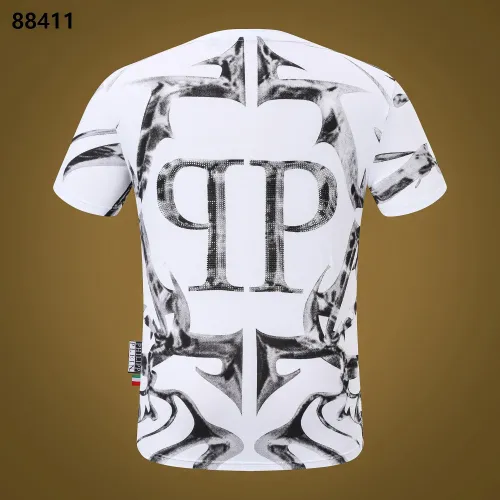 Replica Philipp Plein PP T-Shirts Short Sleeved For Men #1443802 $27.00 USD for Wholesale