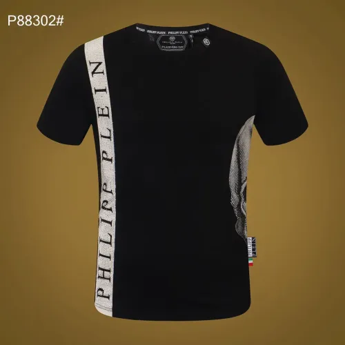 Wholesale Philipp Plein PP T-Shirts Short Sleeved For Men #1443808 $27.00 USD, Wholesale Quality Replica Philipp Plein PP T-Shirts