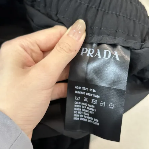 Replica Prada Pants For Men #1443851 $80.00 USD for Wholesale