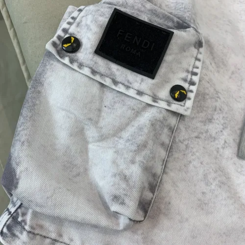 Replica Fendi Pants For Men #1443911 $88.00 USD for Wholesale