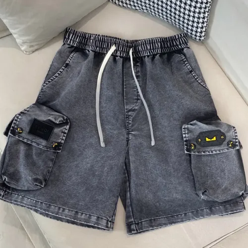 Wholesale Fendi Pants For Men #1443912 $88.00 USD, Wholesale Quality Replica Fendi Pants