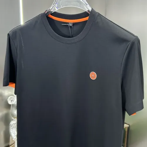 Replica Hermes T-Shirts Short Sleeved For Men #1443924 $56.00 USD for Wholesale