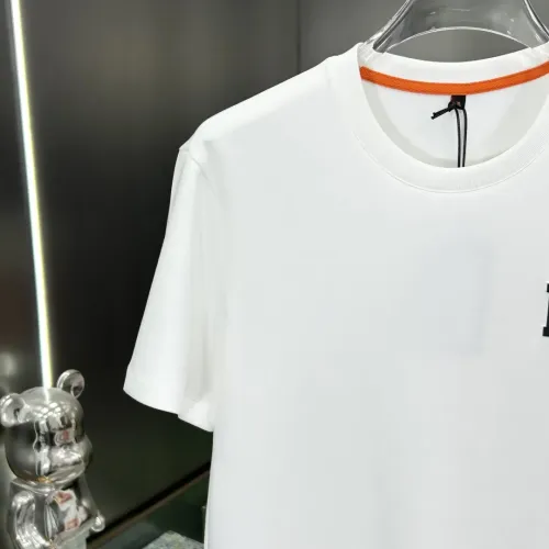Replica Hermes T-Shirts Short Sleeved For Men #1443925 $60.00 USD for Wholesale