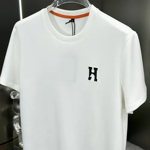 Replica Hermes T-Shirts Short Sleeved For Men #1443925 $60.00 USD for Wholesale
