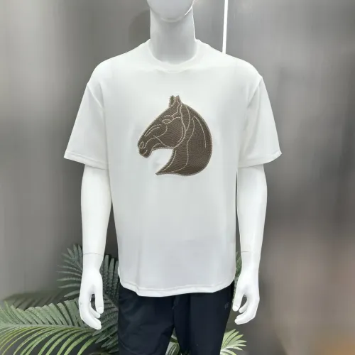 Replica Hermes T-Shirts Short Sleeved For Men #1443927 $64.00 USD for Wholesale