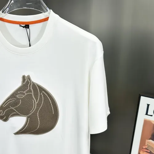 Replica Hermes T-Shirts Short Sleeved For Men #1443927 $64.00 USD for Wholesale
