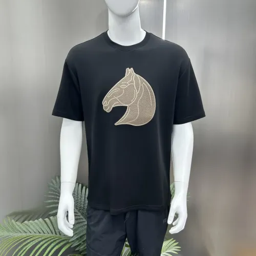 Replica Hermes T-Shirts Short Sleeved For Men #1443928 $64.00 USD for Wholesale