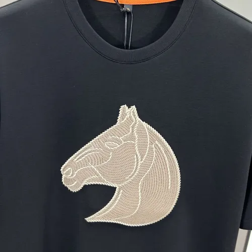 Replica Hermes T-Shirts Short Sleeved For Men #1443928 $64.00 USD for Wholesale