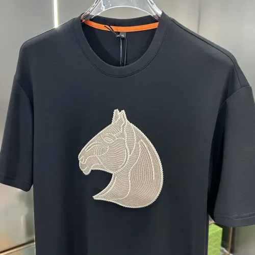Replica Hermes T-Shirts Short Sleeved For Men #1443928 $64.00 USD for Wholesale