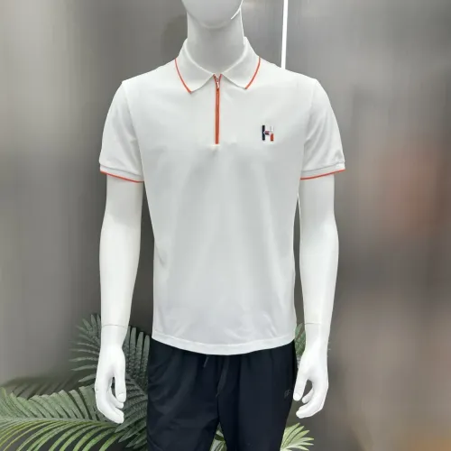 Replica Hermes T-Shirts Short Sleeved For Men #1443942 $68.00 USD for Wholesale