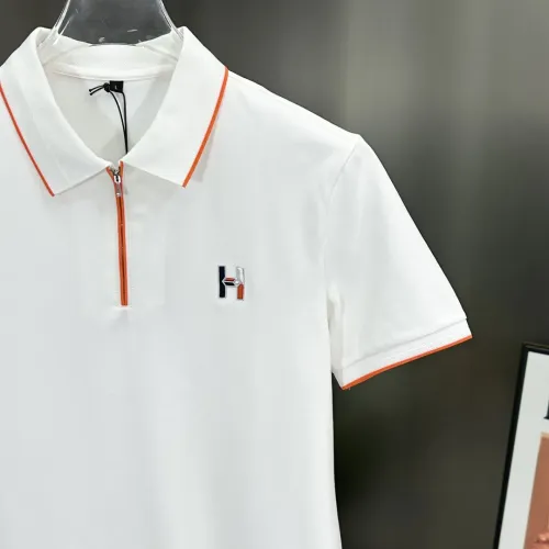 Replica Hermes T-Shirts Short Sleeved For Men #1443942 $68.00 USD for Wholesale