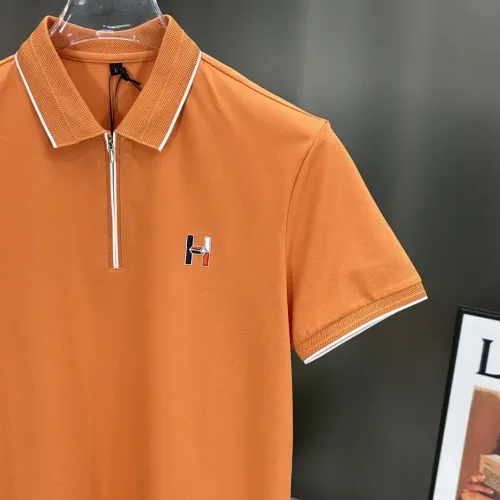 Replica Hermes T-Shirts Short Sleeved For Men #1443943 $68.00 USD for Wholesale