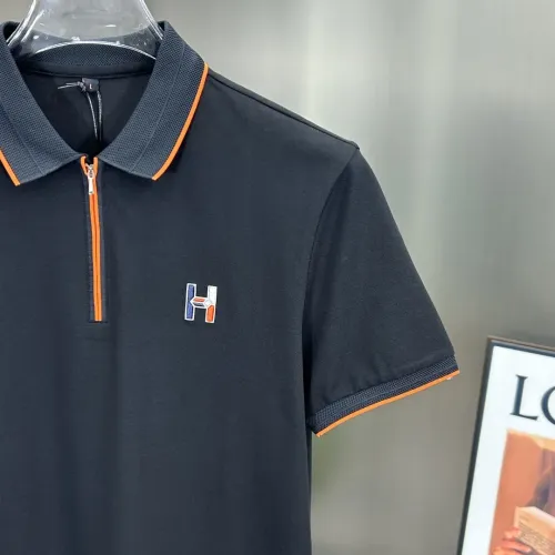 Replica Hermes T-Shirts Short Sleeved For Men #1443944 $68.00 USD for Wholesale