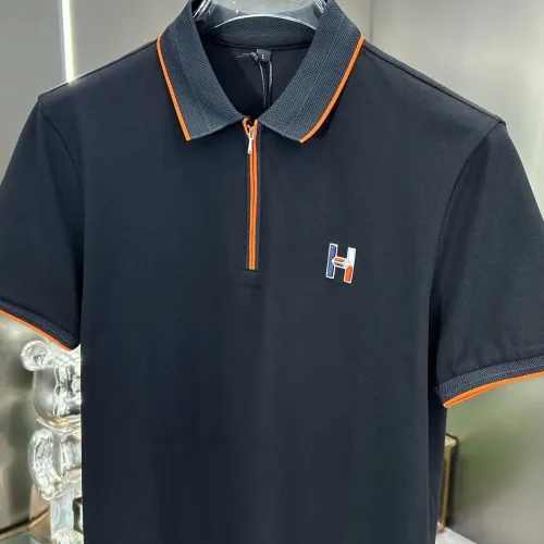 Replica Hermes T-Shirts Short Sleeved For Men #1443944 $68.00 USD for Wholesale